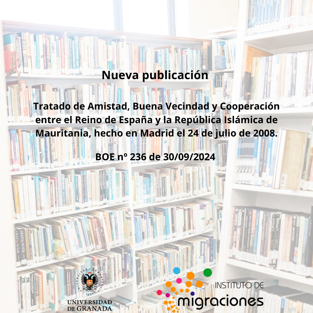 Tratado de Amistad, Buena Vecindad y Cooperación entre España y Mauritania