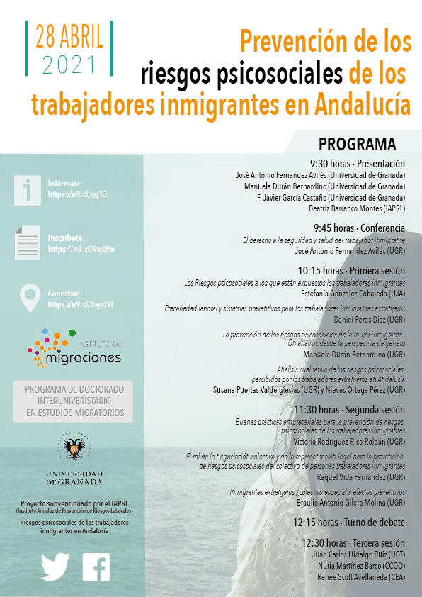 Prevención de los riesgos psico-sociales de los trabajadores inmigrantes en Andalucía