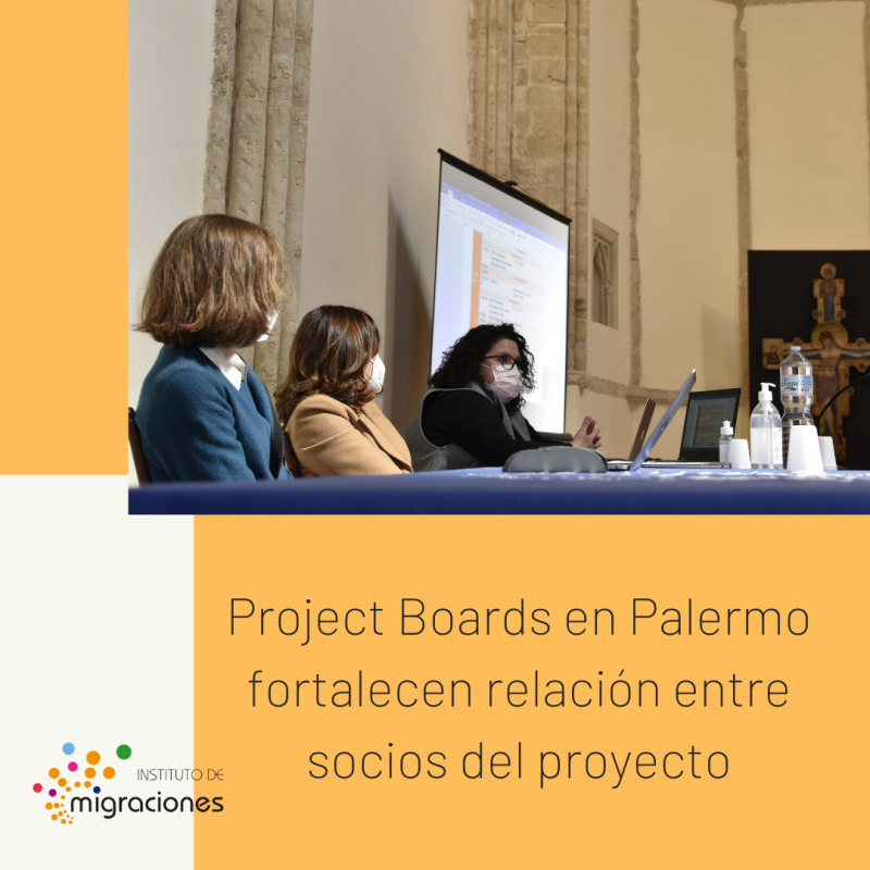Project Boards en Palermo fortalecen relación entre socios del proyecto Project Boards en Palermo fortalecen relación entre socios del proyecto