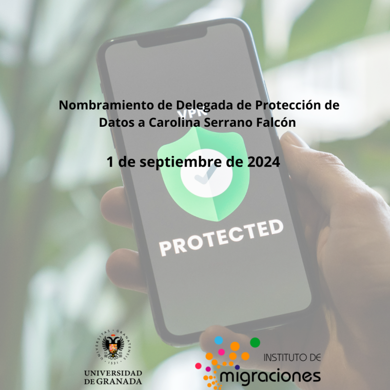 Nueva delegada de Protección de Datos: Carolina Serrano Falcón Nueva delegada de Protección de Datos: Carolina Serrano Falcón